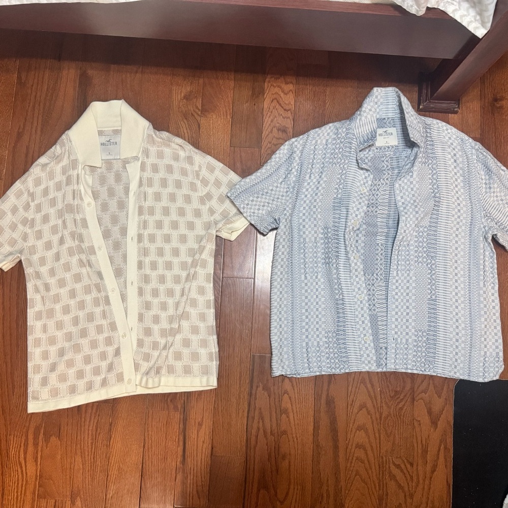 2 Hollister Shirts Bundle